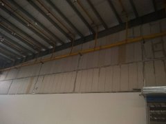 奓山工地防火墙工程