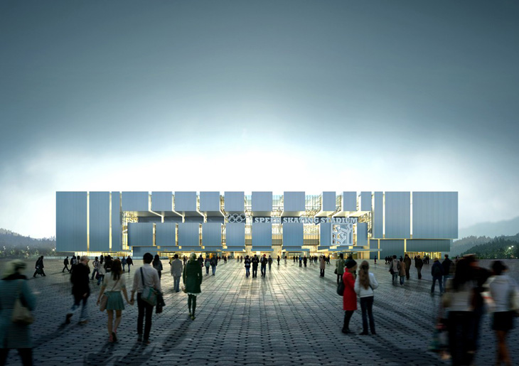 在江陵速滑体育场和体育中心是一家集设计由Samoo建筑师和工程师。在一个部分的中心是为了协调与自然,另一方面象征着冬季奥运会的精神。它坐落在江陵,韩国一个网站,就曾被用于垃圾处理,但现在长满松树丰富的一块土地。设计背后的想法是利用自然,舞台,广场为“三层”生产布局,将沟通,协调与周围的环境。 在江陵速滑体育场和体育中心是一家集设计由Samoo建筑师和工程师。在一个部分的中心是为了协调与自然,另一方面象征着冬季奥运会的精神。它坐落在江陵,韩国一个网站,就曾被用于垃圾处理,但现在长满松树丰富的一块土地。设计背后的想法是利用自然,舞台,广场为“三层”生产布局,将沟通,协调与周围的环境。